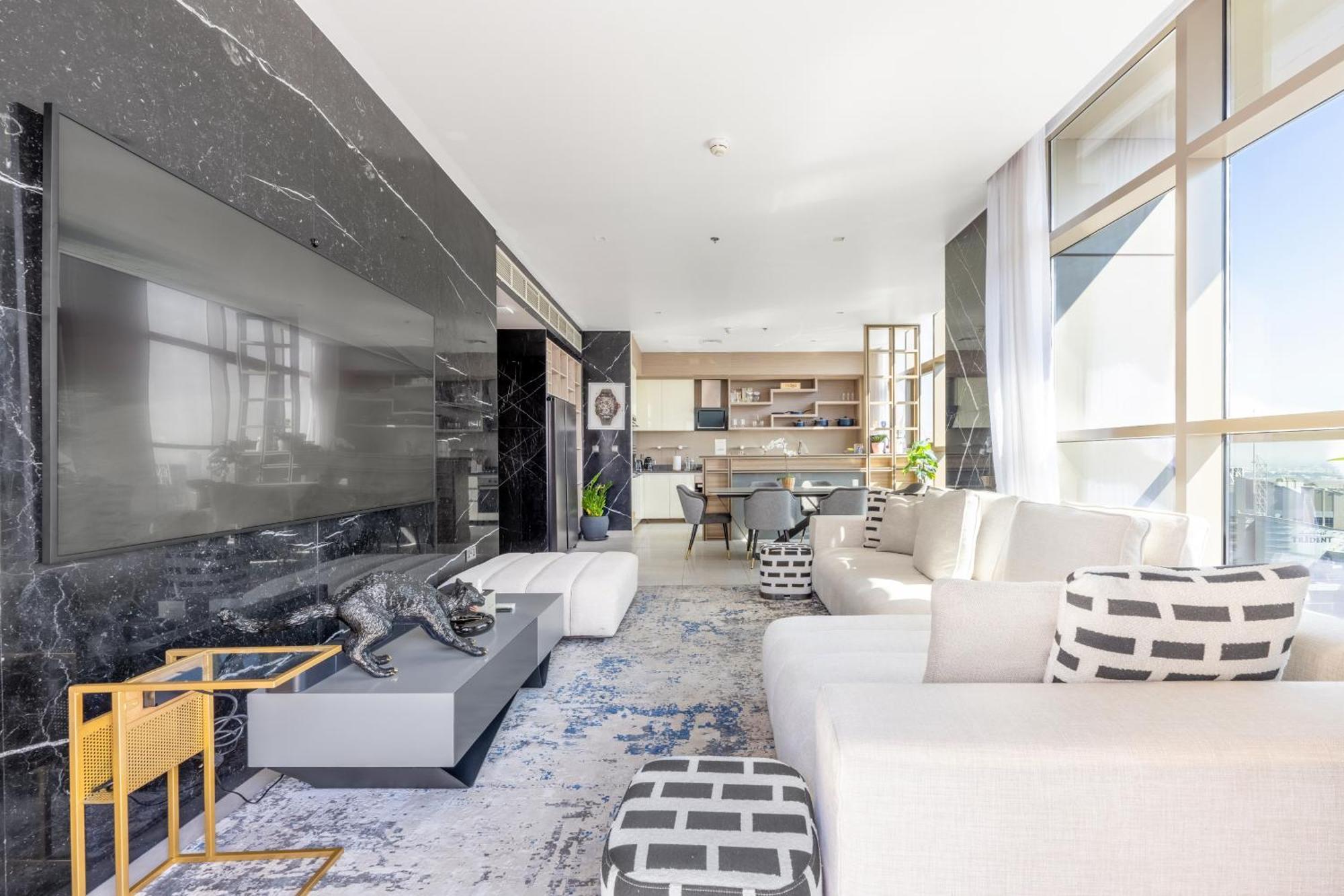 Exclusive Marina Stay - Posh 3Br With Stunning Views Dubaj Zewnętrze zdjęcie